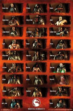 Mortal Kombat X - Group Poster Print (24 x 36) Mortal Kombat X - Group Poster Print (24 x 36)