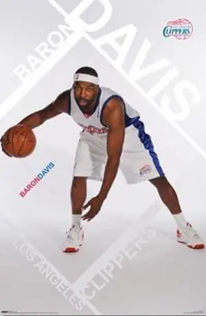 Los Angeles Clippers - Baron Davis Poster Print (24 x 36) Los Angeles Clippers - Baron Davis Poster Print (24 x 36)