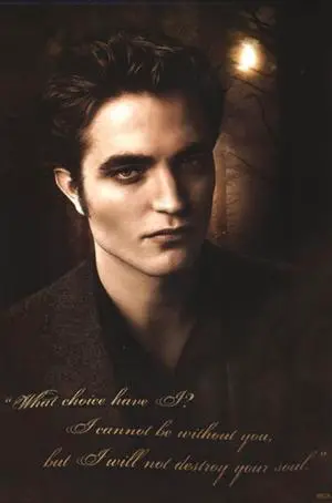 Twilight 2 New Moon (Edward - quote) Poster Print (24 x 36) Twilight 2 New Moon (Edward - quote) Poster Print (24 x 36)