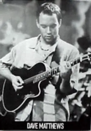 Dave Matthews B&W Guitar Poster Poster Print (24 x 34) Dave Matthews B&W Guitar Poster Poster Print (24 x 34)