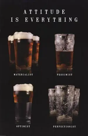 Attitude is Everything - Beer Poster Print (22 x 34) Attitude is Everything - Beer Poster Print (22 x 34)