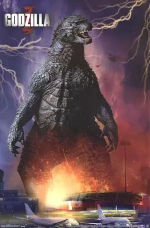 Godzilla - Airport Poster Print (24 x 36) Godzilla - Airport Poster Print (24 x 36)