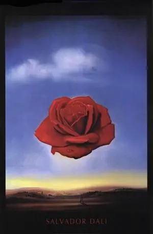 Meditative Rose, c.1958 Poster Print by Salvador Dali (22 x 34) Meditative Rose, c.1958 Poster Print by Salvador Dali (22 x 34)