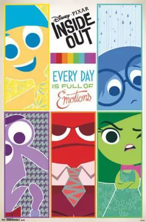 Disney Inside Out - Grid Poster Print (24 x 36) Disney Inside Out - Grid Poster Print (24 x 36)