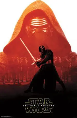 Star Wars The Force Awakens - Kylo Ren Badge Poster Print (22 x 34) Star Wars The Force Awakens - Kylo Ren Badge Poster Print (22 x 34)