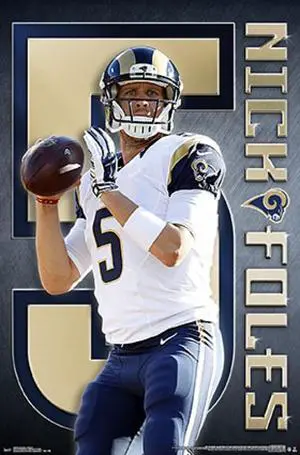 St. Louis Rams - Nick Foles 15 Poster Print (22 x 34) St. Louis Rams - Nick Foles 15 Poster Print (22 x 34)