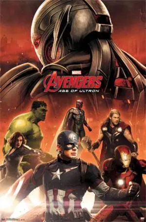 Marvel Avengers 2 Age of Ultron - Avengers Poster Print (22 x 34) Marvel Avengers 2 Age of Ultron - Avengers Poster Print (22 x 34)