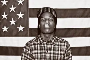 Asap Rocky Flag Stars & Stripes Poster Print (36 x 24) Asap Rocky Flag Stars & Stripes Poster Print (36 x 24)