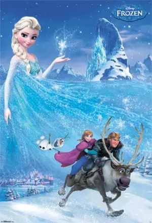 Mural - Frozen Poster Print (42 x 62) Mural - Frozen Poster Print (42 x 62)