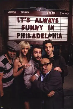 It's Always Sunny in Philadelphia - Night Poster Print (24 x 36) It's Always Sunny in Philadelphia - Night Poster Print (24 x 36)