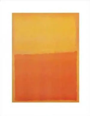 Orange and Yellow Poster Print by Mark Rothko (11 x 14) Orange and Yellow Poster Print by Mark Rothko (11 x 14)