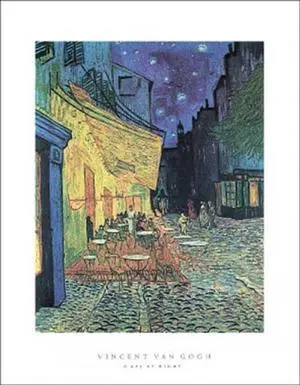 The Cafe Terrace on the Place du Forum, Arles, at Night, c.1888 Poster Print by Vincent Van Gogh (11 x 14) The Cafe Terrace on the Place du Forum, Arles, at Night, c.1888 Poster Print by Vincent Van Gogh (11 x 14)