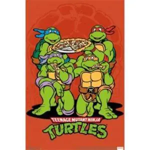 Teenage Mutant Ninja Turtles Pizza Poster Print (22 x 34) Teenage Mutant Ninja Turtles Pizza Poster Print (22 x 34)
