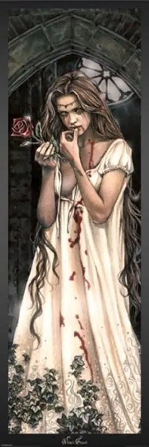 Rose Poster Print by Victoria Frances (21 x 62) Rose Poster Print by Victoria Frances (21 x 62)