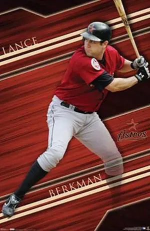 Houston Astros - Lance Berkman Poster Print (24 x 36) Houston Astros - Lance Berkman Poster Print (24 x 36)