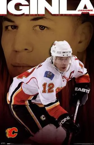 Calgary Flames - Jarome Iginla 2009 Poster Print (24 x 36) Calgary Flames - Jarome Iginla 2009 Poster Print (24 x 36)