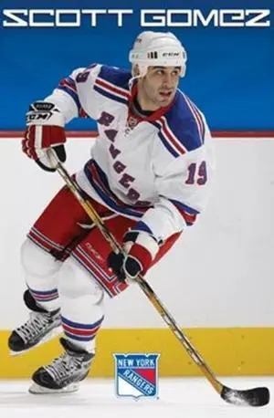 Rangers - Scott Gomez 08 Poster Print (24 x 36) Rangers - Scott Gomez 08 Poster Print (24 x 36)