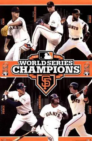 2012 San Francisco Giants World Series - Champions Poster Print (24 x 36) 2012 San Francisco Giants World Series - Champions Poster Print (24 x 36)
