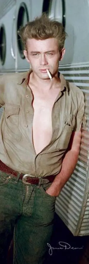 James Dean - Trailer - Door Poster Print (36 x 12) James Dean - Trailer - Door Poster Print (36 x 12)