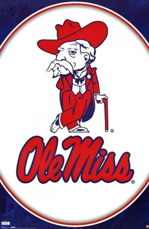 University of Mississippi Poster Print (24 x 36) University of Mississippi Poster Print (24 x 36)
