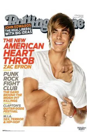 Rolling Stone - Zac Efron Poster Print (22 x 34) Rolling Stone - Zac Efron Poster Print (22 x 34)