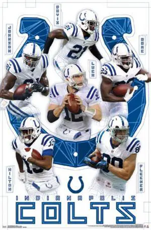 Indianapolis Colts - Team Poster Print (22 x 34) Indianapolis Colts - Team Poster Print (22 x 34)