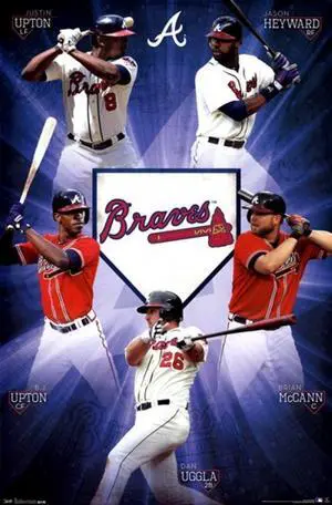 Atlanta Braves - Team 13 Poster Print (24 x 36) Atlanta Braves - Team 13 Poster Print (24 x 36)