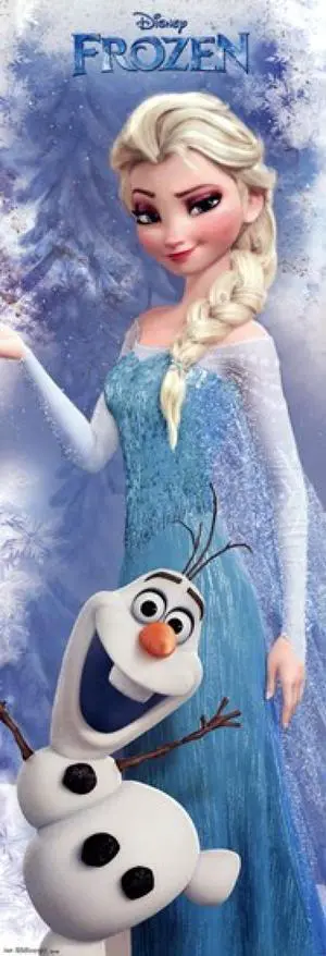 Disney Frozen Elsa - Door Poster Print (21 x 62) Disney Frozen Elsa - Door Poster Print (21 x 62)