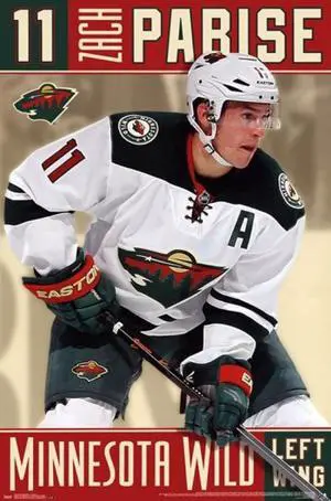 Minnesota Wild® - Z Parise 13 Poster Print (24 x 36) Minnesota Wild® - Z Parise 13 Poster Print (24 x 36)
