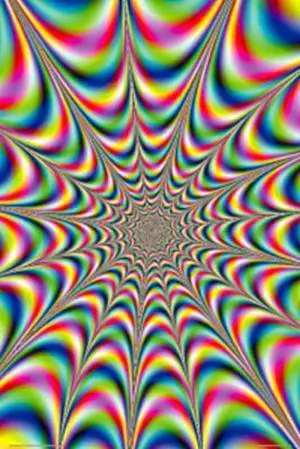 Fractal Illusion Poster Print (22 x 34) - Item # PYR24045 Fractal Illusion Poster Print (22 x 34) - Item # PYR24045