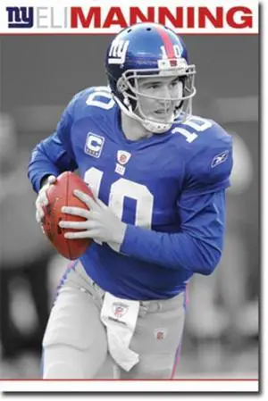 New York Giants - Eli Manning 2010 Poster Print (24 x 36) New York Giants - Eli Manning 2010 Poster Print (24 x 36)