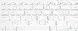 Macally Compact USB Wired Keyboard for Mac and PC