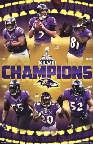 Super Bowl XLVII - Champs Poster Print (24 x 36) Super Bowl XLVII - Champs Poster Print (24 x 36)