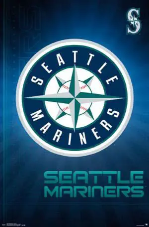 Seattle Mariners - Logo 16 Poster Print (22 x 34) Seattle Mariners - Logo 16 Poster Print (22 x 34)