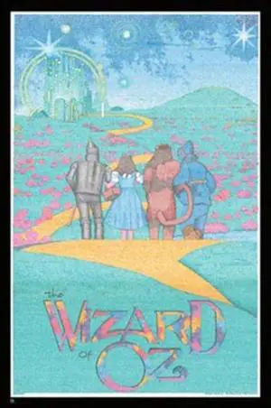Wizard of Oz Poster Print (24 x 36) Wizard of Oz Poster Print (24 x 36)