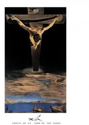 Christ Of St. John Of The Cross, C.1951 Poster Print By Salvador Dali (11 X 14) Christ Of St. John Of The Cross, C.1951 Poster Print By Salvador Dali (11 X 14)