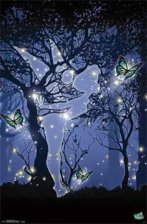 Tinker Bell - Silhouette Poster Print (24 x 36) Tinker Bell - Silhouette Poster Print (24 x 36)
