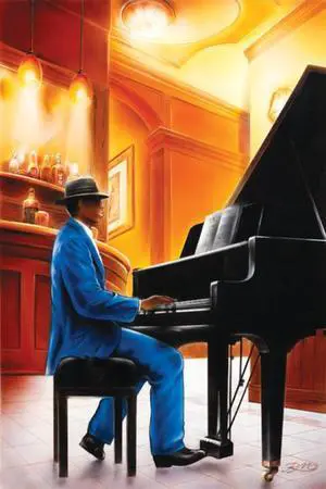 Jazz - Piano Poster Print (24 x 36) Jazz - Piano Poster Print (24 x 36)