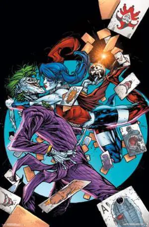 Joker & Harley - Love Hurts Poster Print (22 x 34) Joker & Harley - Love Hurts Poster Print (22 x 34)
