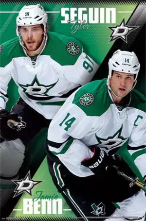 Dallas Stars - Tyler Seguin and Jamie Benn 2014 Poster Print (22 x 34) Dallas Stars - Tyler Seguin and Jamie Benn 2014 Poster Print (22 x 34)
