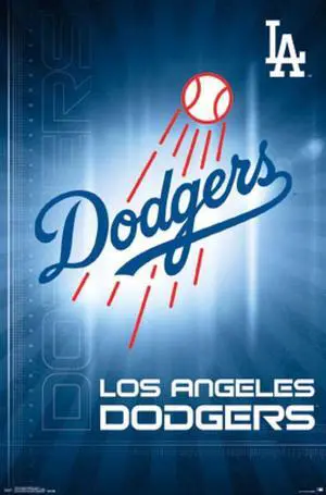Los Angeles Dodgers - Logo 16 Poster Print (22 x 34) Los Angeles Dodgers - Logo 16 Poster Print (22 x 34)