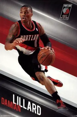 Portland Trail Blazers - D Lillard 13 Poster Print (22 x 34) Portland Trail Blazers - D Lillard 13 Poster Print (22 x 34)
