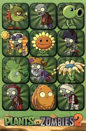Plants vs. Zombies 2 Poster Print (24 x 36) Plants vs. Zombies 2 Poster Print (24 x 36)
