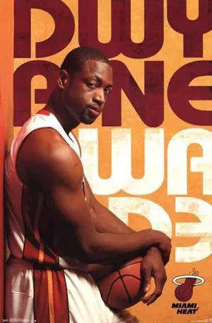 Miami Heat - D Wade 13 Poster Print (24 x 36) Miami Heat - D Wade 13 Poster Print (24 x 36)