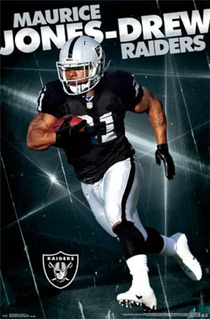 Oakland Raiders - M Jones-Drew 14 Poster Print (24 x 36) Oakland Raiders - M Jones-Drew 14 Poster Print (24 x 36)