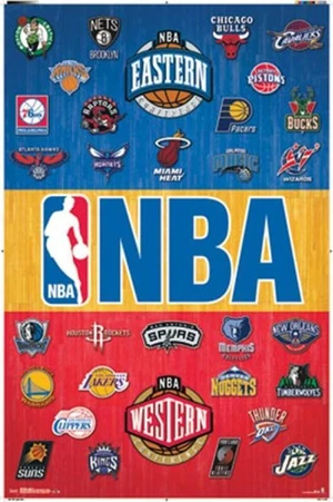 NBA - Logos 14 Poster Print (24 x 36) NBA - Logos 14 Poster Print (24 x 36)