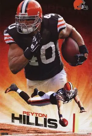 Cleveland Browns - Peyton Hillis 2011 Poster Print (24 x 36) Cleveland Browns - Peyton Hillis 2011 Poster Print (24 x 36)