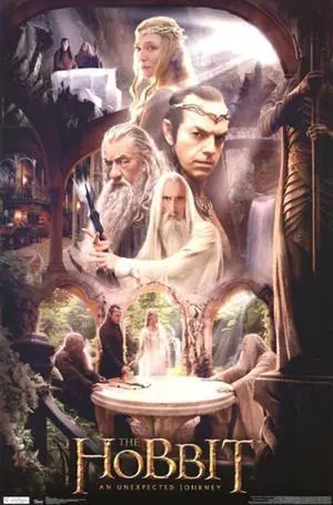 The Hobbit - Rivendell Poster Print (22 x 34) The Hobbit - Rivendell Poster Print (22 x 34)