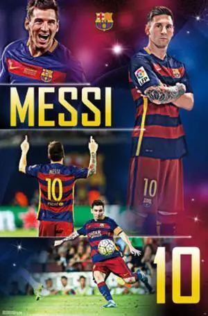 FC Barcelona - Lionel Messi 16 Poster Print (22 x 34) FC Barcelona - Lionel Messi 16 Poster Print (22 x 34)