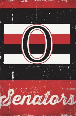 Ottawa Senators - Retro Logo 13 Poster Print (22 x 34) Ottawa Senators - Retro Logo 13 Poster Print (22 x 34)
